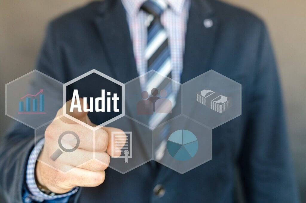 audit, inspection, examination